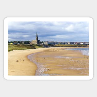 Long Sands Beach Tynemouth Sticker